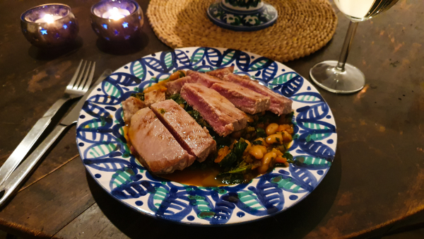 White bean stew