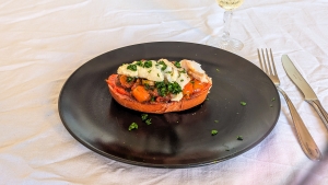 Salt Cod on Toast