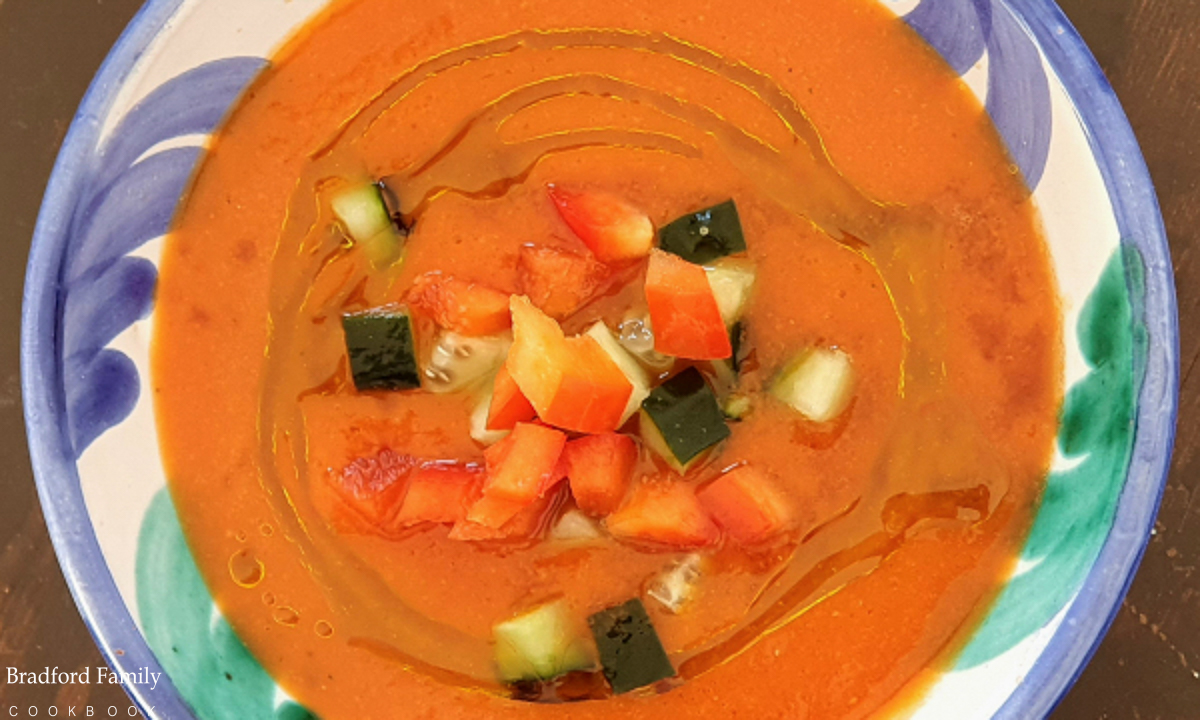 Click on this image to go to my Gazpacho recipe